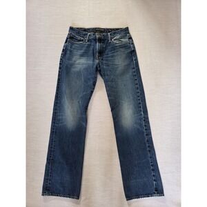 Lucky Brand Jeans Denim Vintage Straight #363 Mens Size 30/32 Distressed Lucky